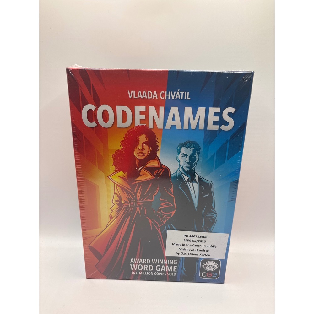 Codenames Board Game Czech Games Edition CGE Vlaada Chvatil New Sealed